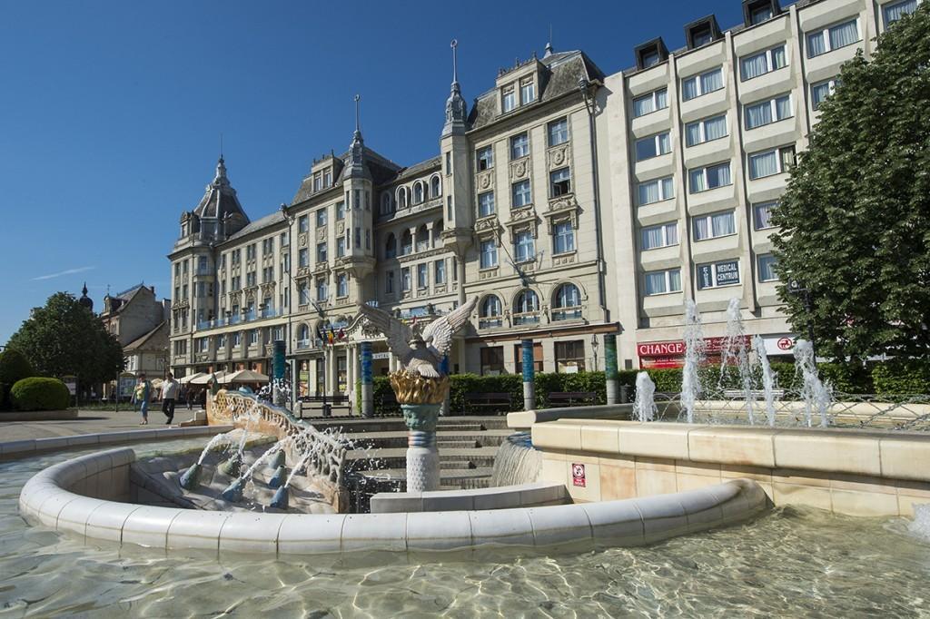 Grand Hotel Aranybika Debrecen Eksteriør bilde